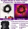 Willow Vine Twig Halloween Garland Decorations Orange & Purple Lights, Battery Operated Waterproof Halloween Decorations for Home Wall Fireplace Mantle Decor